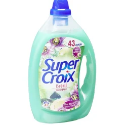 Lessive liquide Super Croix Fleur passion Coco verde 43lavages 2,15L