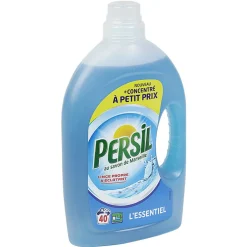 Lessive Persil liquide 2 L L'essentiel 40 doses