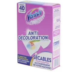 Lingette anti transfert de couleurs Vanish x20