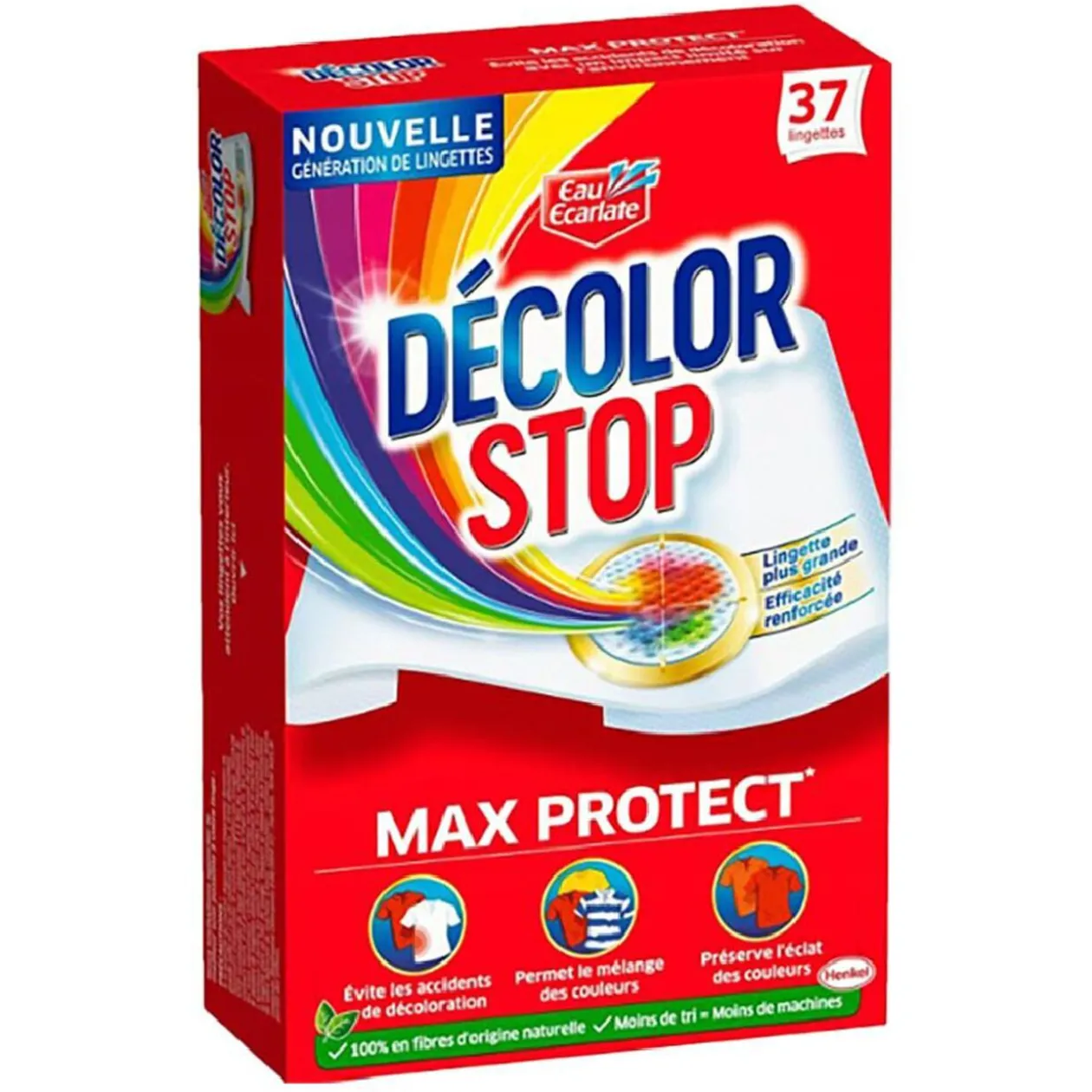 Lingette anti-décoloration Décolor Stop Max protect x37