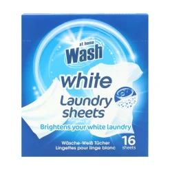 Lingette anti-décoloration linge blanc x16