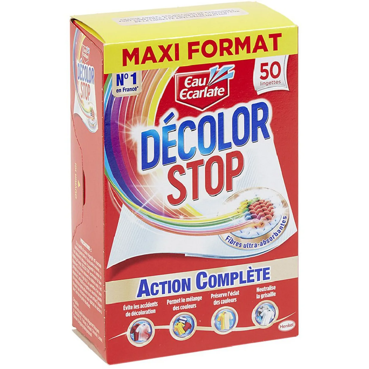 Lingette décolor stop x50