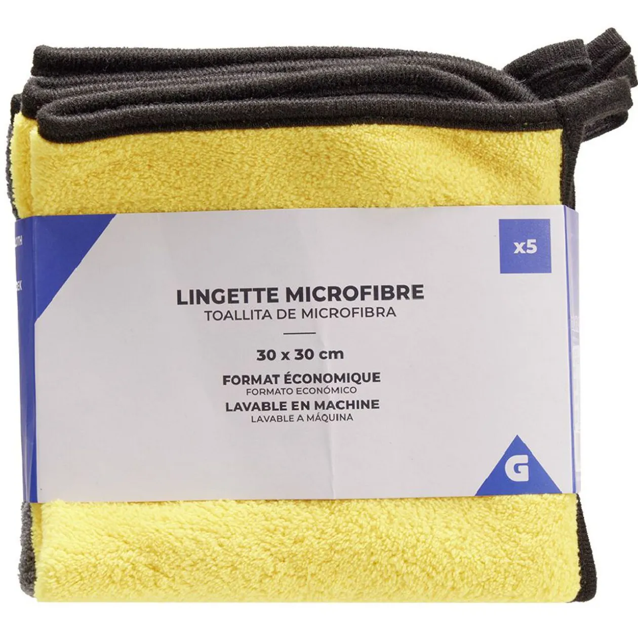 Lingette en microfibre x5