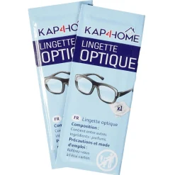 Lingette nettoyante optique cellulose x100