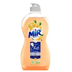 Liquide vaisselle au bicarbonate Mir pulpe d'orange 450ml