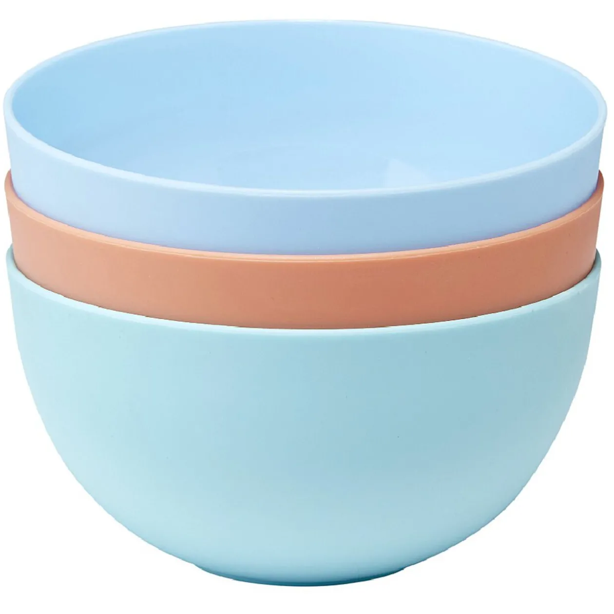 Lot de 3 bols colorés 400 ml