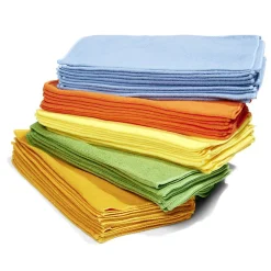 Lot de 50 chiffons microfibre 30x30cm polyester