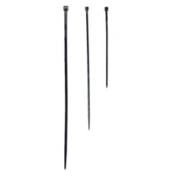 Lot de 180 colliers de serrage en nylon noir