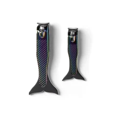 Lot de 2 coupe-ongles pieds et mains design sirène