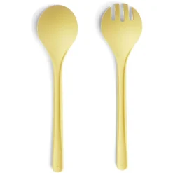 Lot de 2 couverts à salade en plastique - 3 coloris