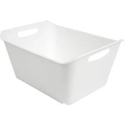 Lot de 3 panières 18 L Blanche