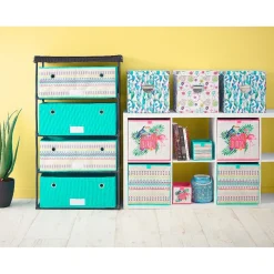 Lot de 2 panières cube