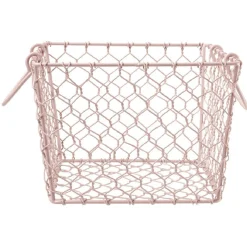 Lot de 3 panières métal