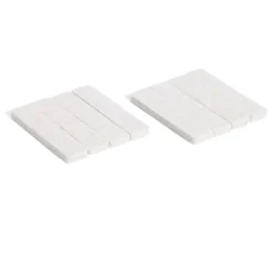 Lot de 8 patins en feutre adhésif ultra puissant - 63x12 mm