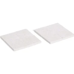 Lot de 8 patins en feutre adhésif ultra puissant - 32x32 mm