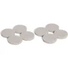 Lot de 8 patins en feutre adhésif ultra puissant beige - Ø32 mm