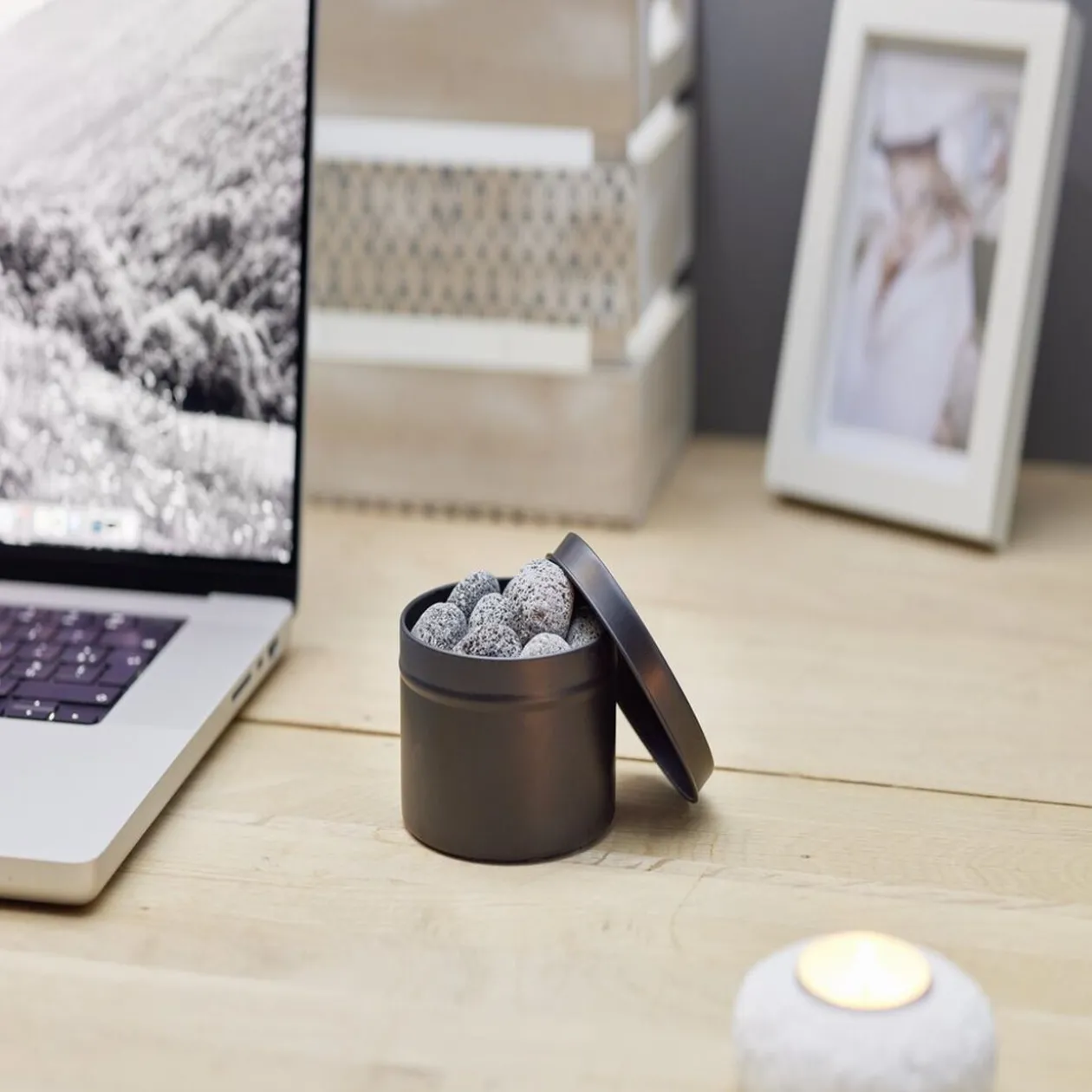 Lot de 8 pierres de diffusion dans boîte