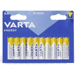 Lot de 10 piles LR06 AA Varta Energy