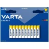 Lot de 10 piles LR03 AAA Varta Energy