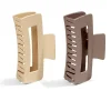 Lot de 2 pinces à cheveux beige et noir