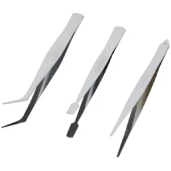 Lot de 3 pinces de précision en fer