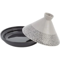 Lot de 4 plats à tajine individuel céramique