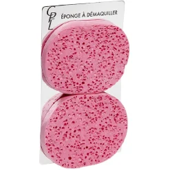 Lot de 2 éponges à démaquiller en acrylique