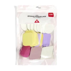 Lot de 20 éponges à maquillage