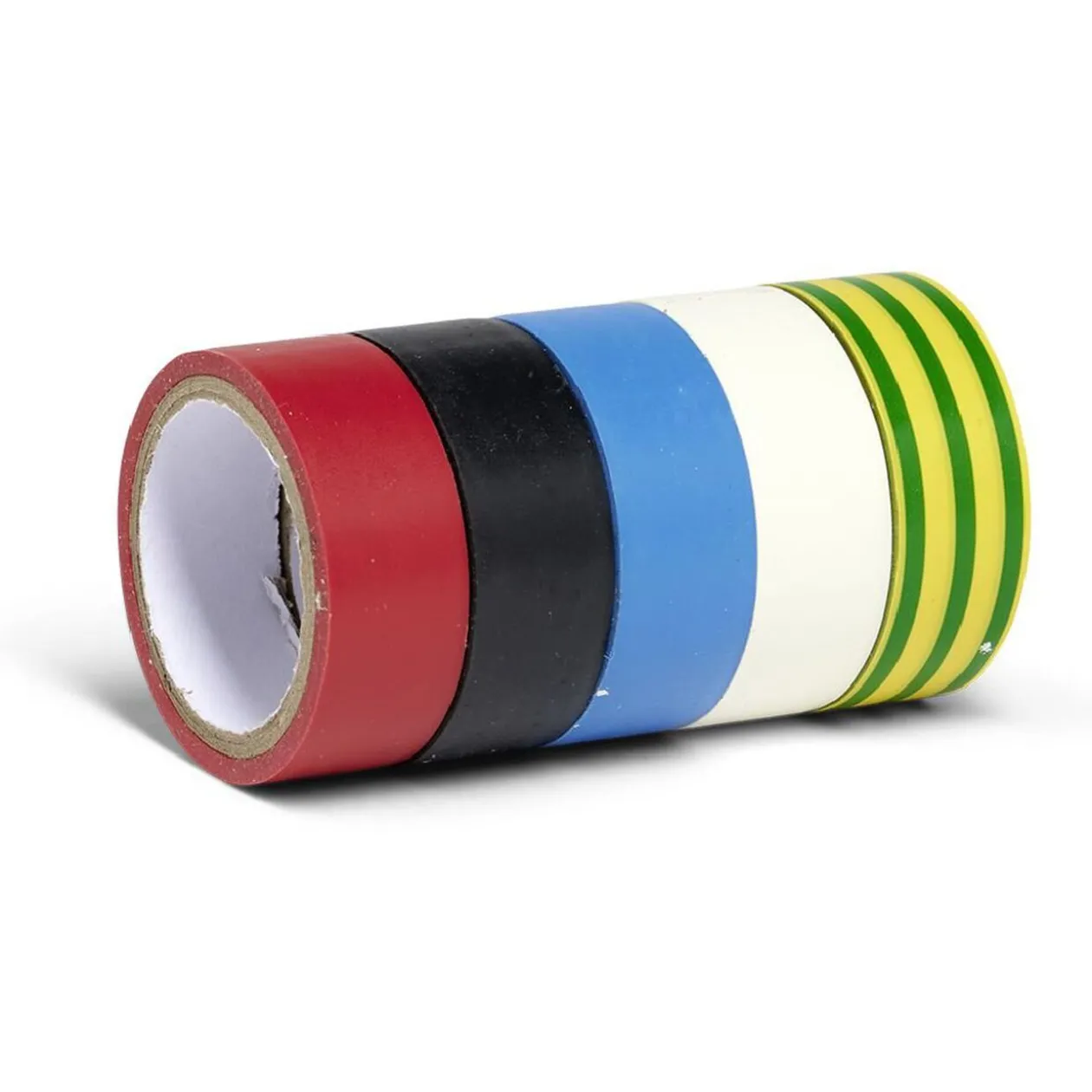 Lot de 5 rouleaux ruban adhésif isolation électrique 4m