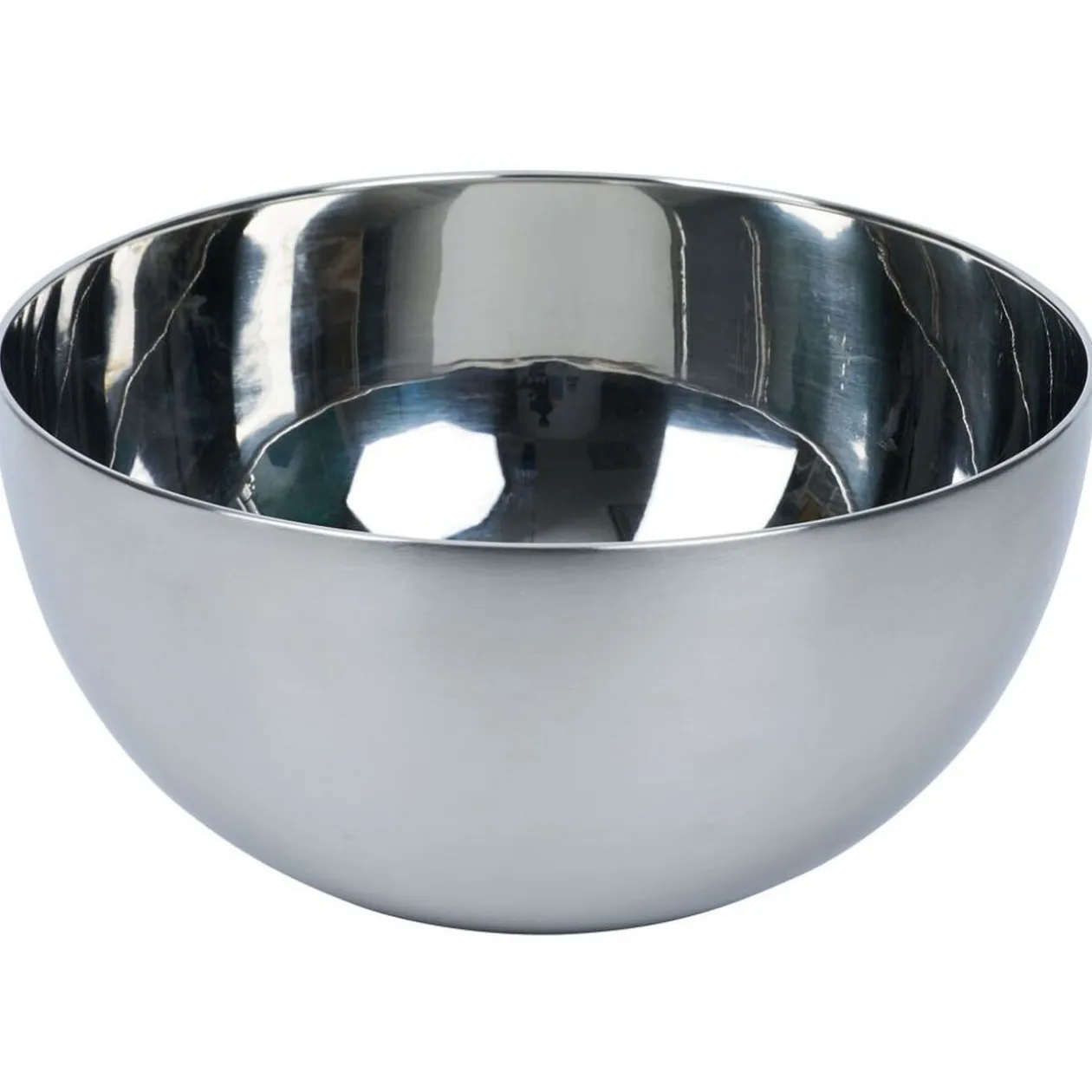 Lot de 3 saladiers en inox Ø18,7/23,6/28,5cm