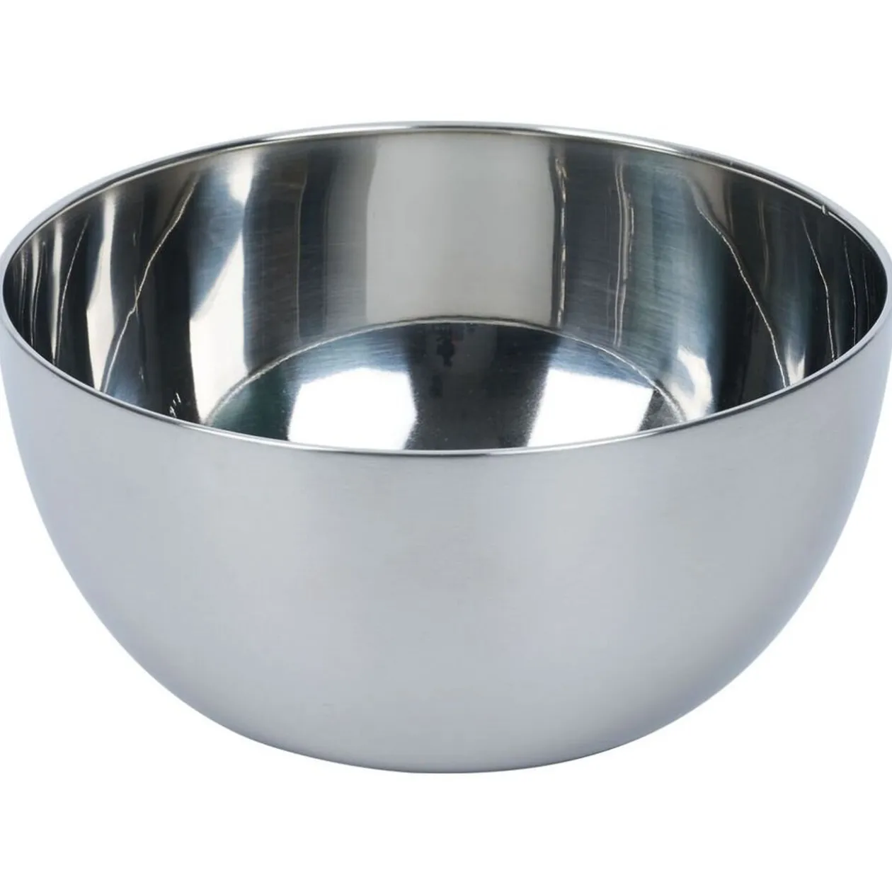 Lot de 3 saladiers en inox Ø18,7/23,6/28,5cm