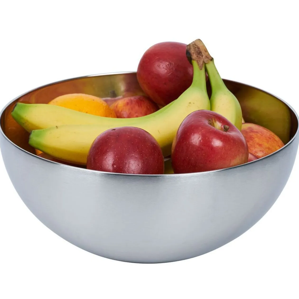 Lot de 3 saladiers en inox Ø18,7/23,6/28,5cm