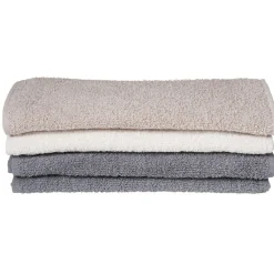 Lot de 4 serviettes de toilettes