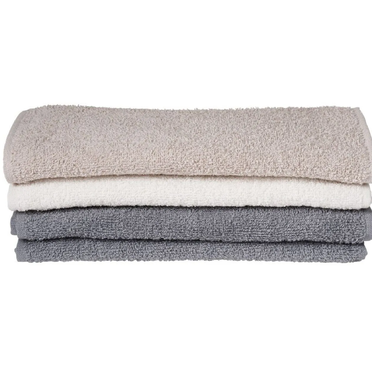 Lot de 4 serviettes de toilettes