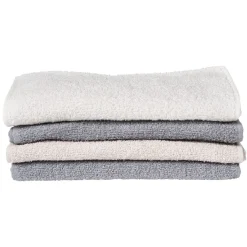 Lot de 4 serviettes de toilettes