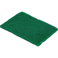 Lot de 5 tampons à récurer grattants 15x10cm polyester vert