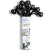 Lot de 10 tendeurs de bâche à boule Ø0,4xL.23cm