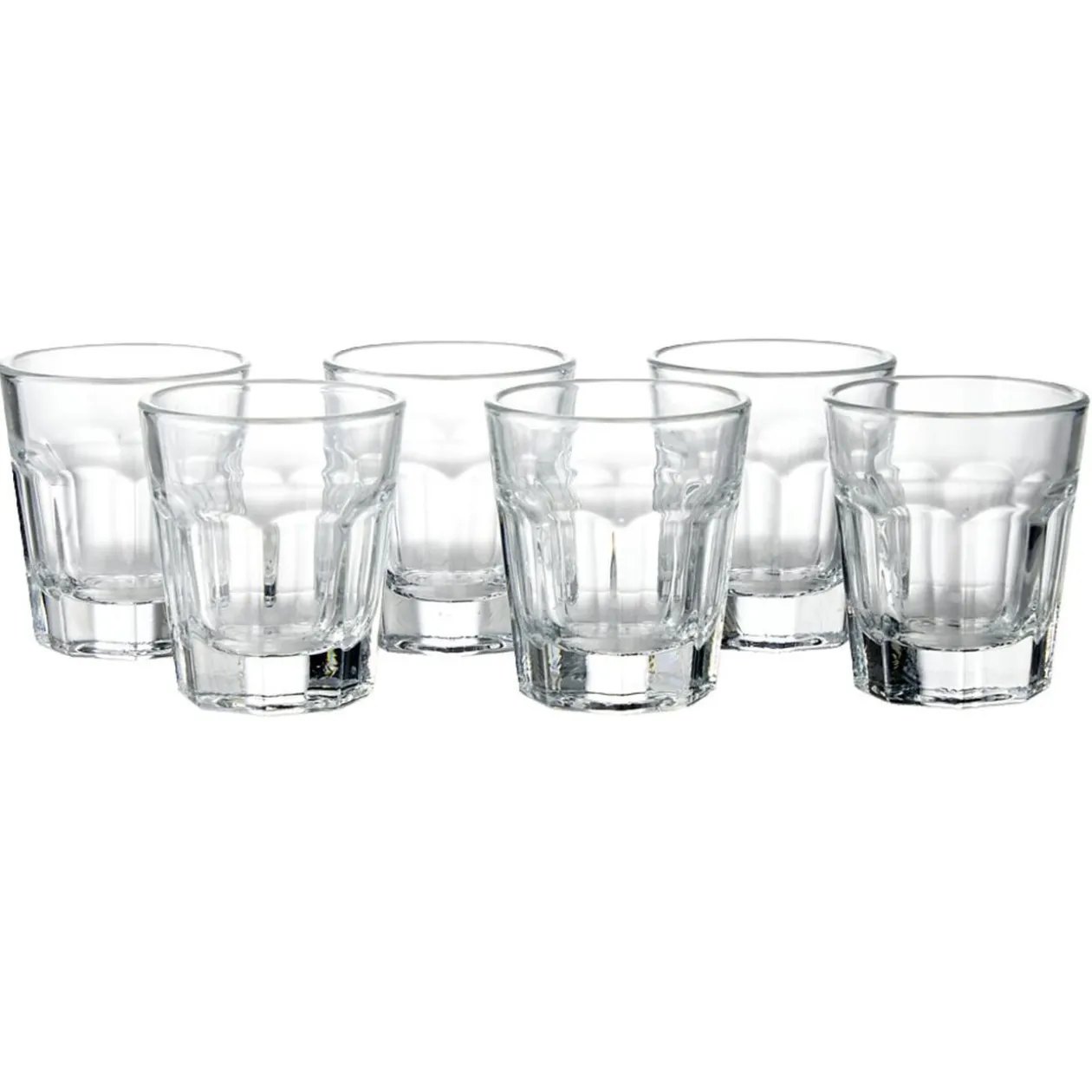 Lot de 6 verres à shooter 4,5cl H5,6cm
