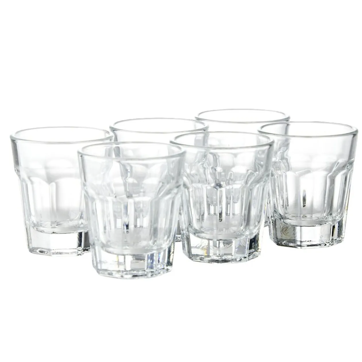 Lot de 6 verres à shooter 4,5cl H5,6cm