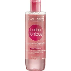Lotion tonique Evoluderm peaux sensibles 250 ml