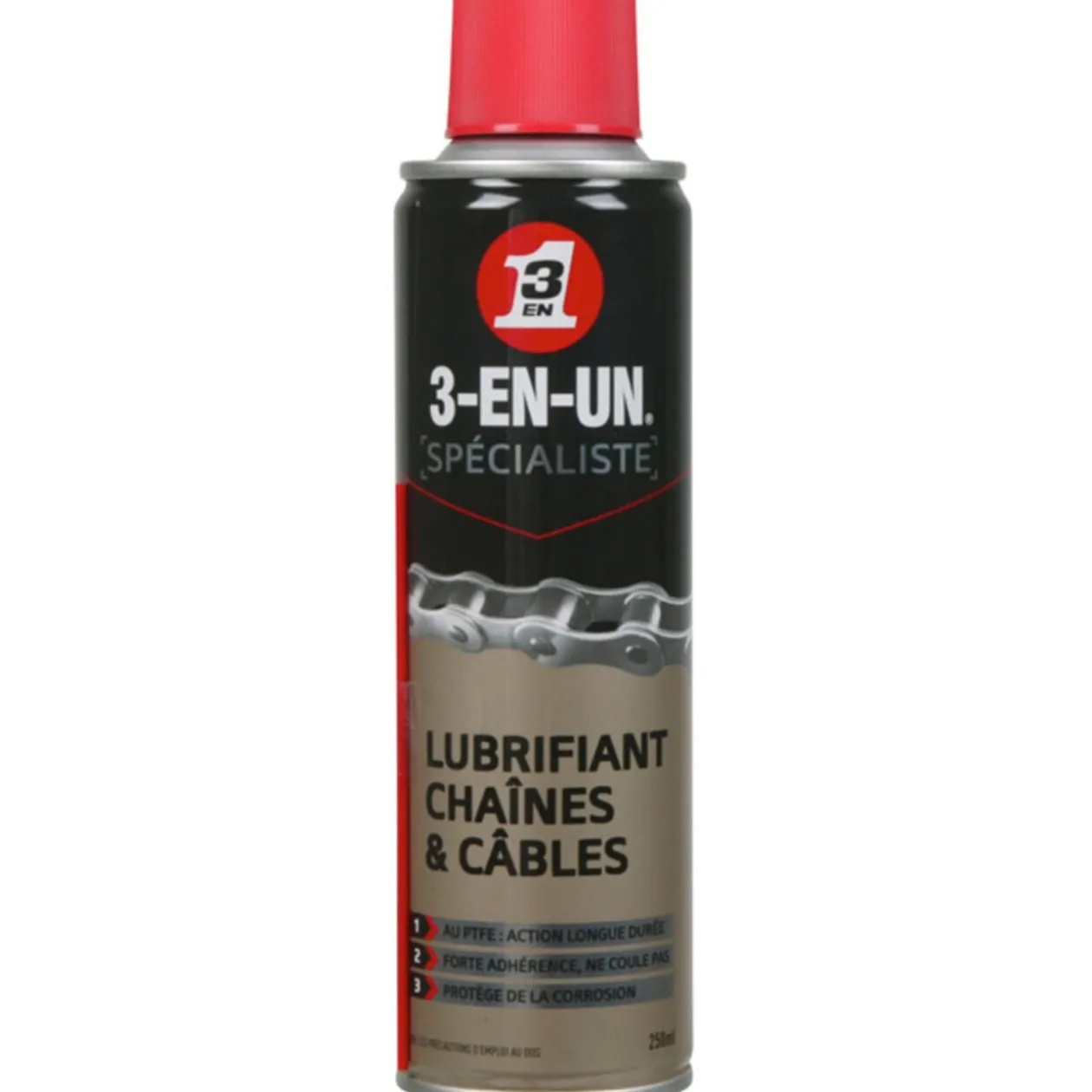 Lubrifiant chaîne et câble