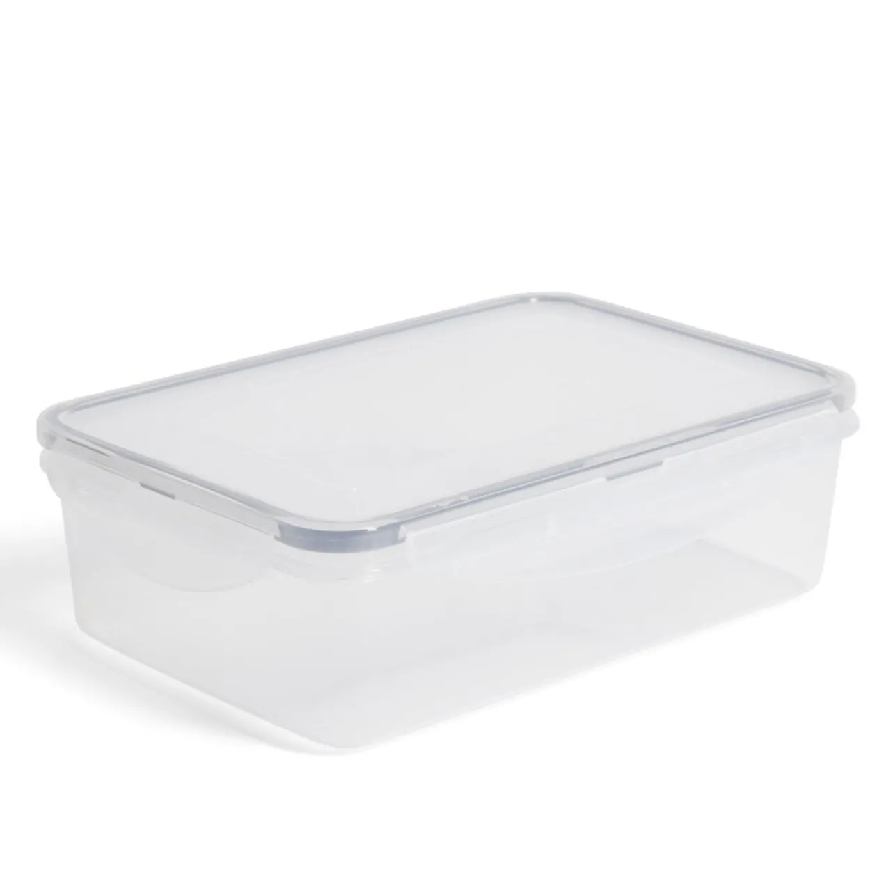 Lunch box 1,7L boîte alimentaire en plastique avec couvercle à clips