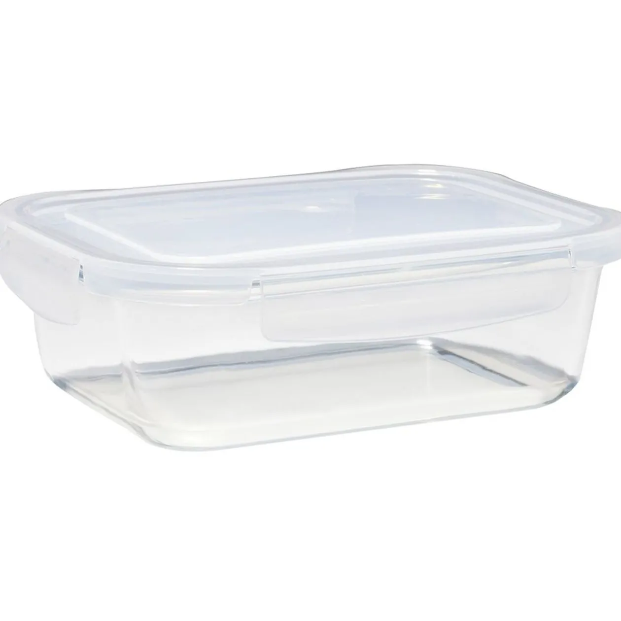 Lunchbox en verre x2 avec couvercle 1,05L et 1,5L