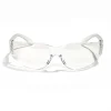 Lunettes de protection bricolage plastique transparent