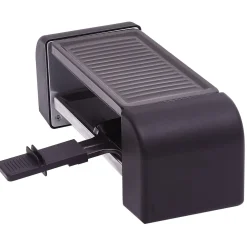 Machine à raclette Duo connectable noire 2 poêlons 450W