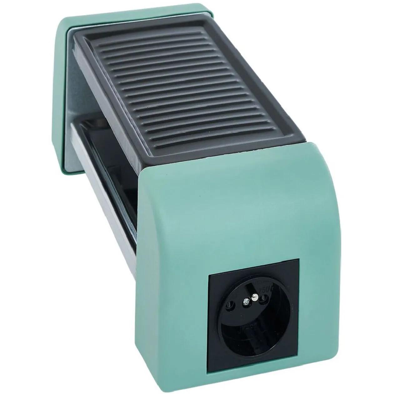 Machine à raclette Duo connectable rouge 2 poêlons 450W