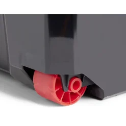 Malle rangement 75L plastique noir