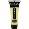 Maquillage neon UV jaune
