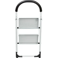 Marche pied en métal à 2 marches