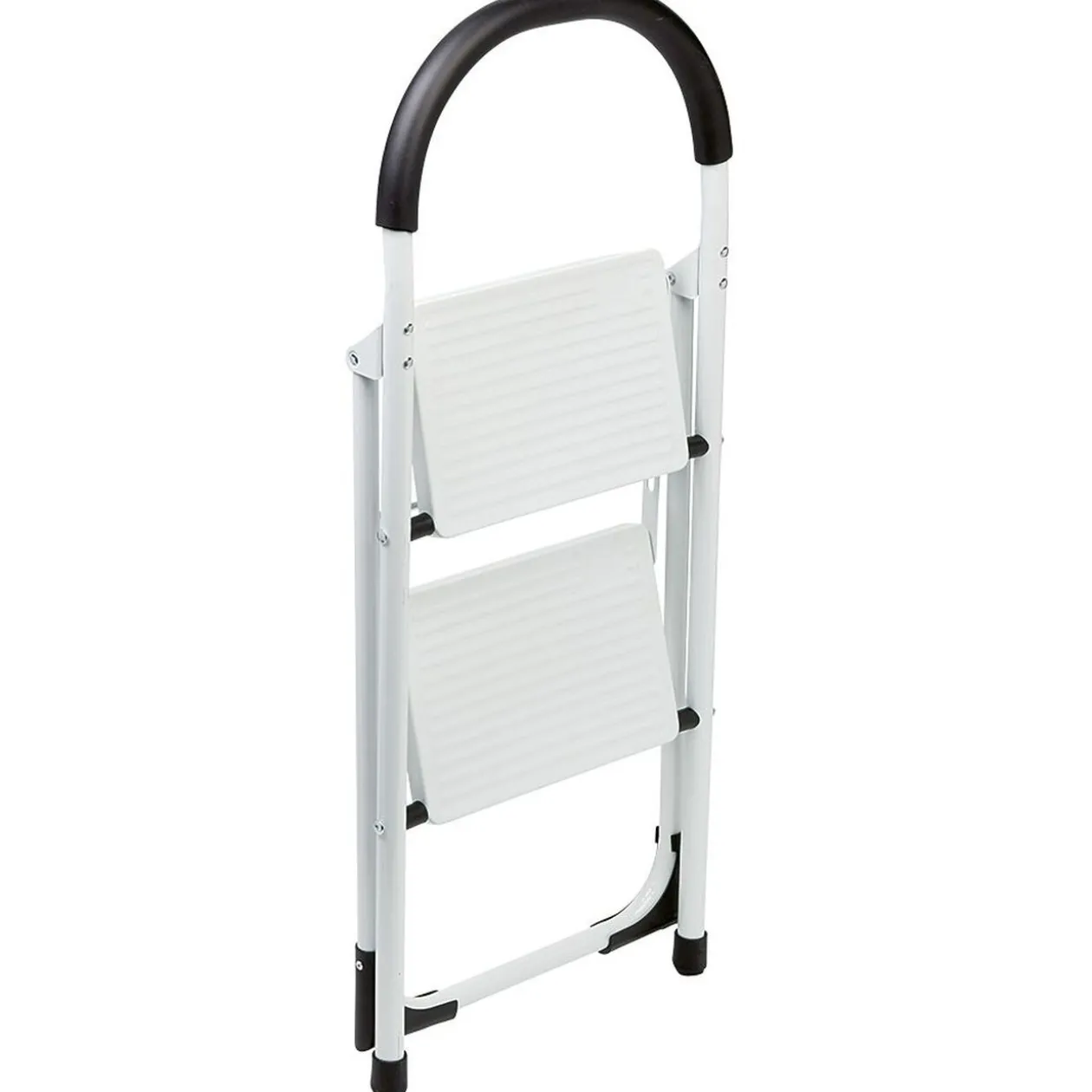 Marche pied en métal à 2 marches